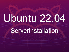 Serverinstallation med Ubuntu 22.04